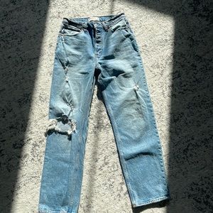 Abercrombie & Fitch dad jeans